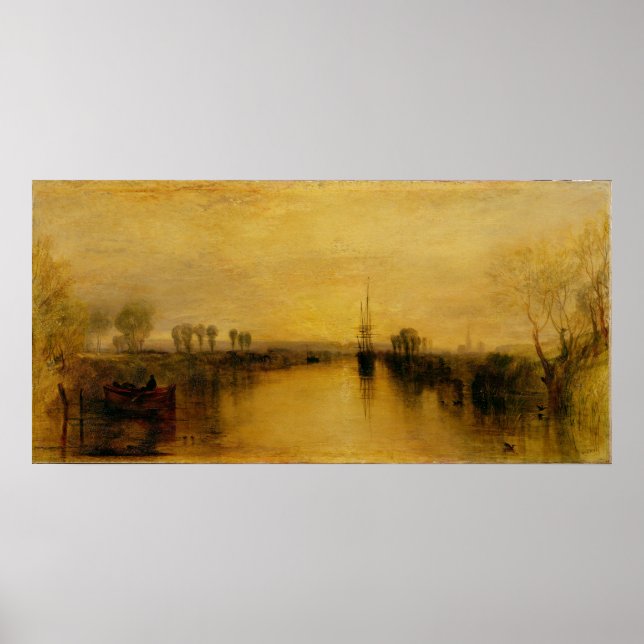 Póster Canal Chichester, c.1829 (Frente)