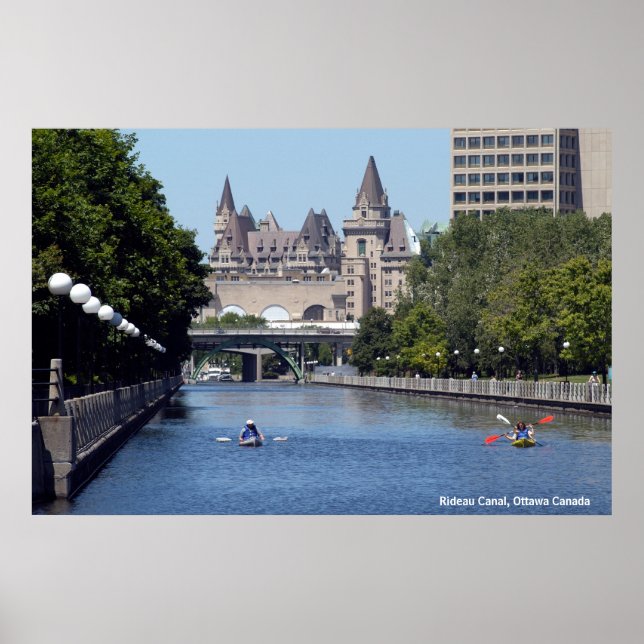 Póster Canal de Rideau (Frente)