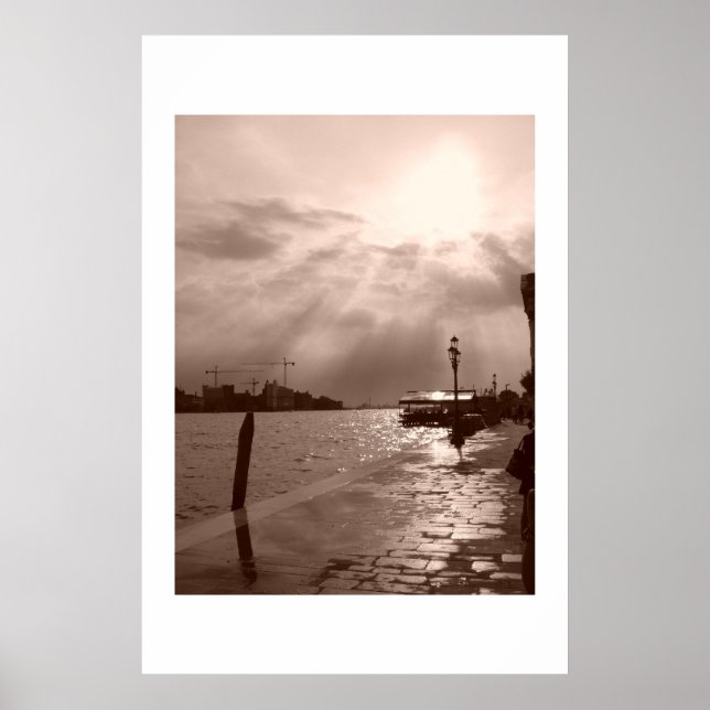 Póster Canal de Veneza (Frente)