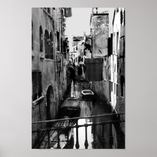 Poster Canal de Veneza, Italia