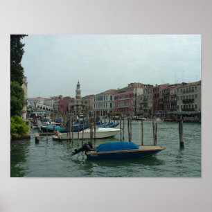 Poster Canal de Veneza Itália