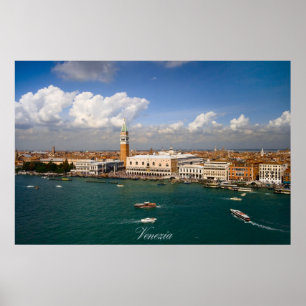 Poster Canal de Venezia - de Veneza