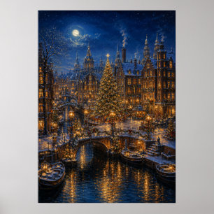 Poster Canal do Natal IV - Praça da Árvore de Natal