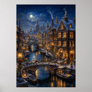 Poster Canal do Tempo de Natal III - Bairro do Canal