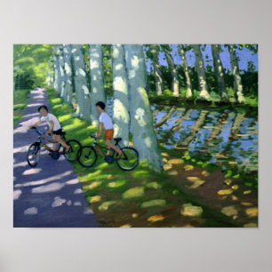 Póster Canal du Midi France