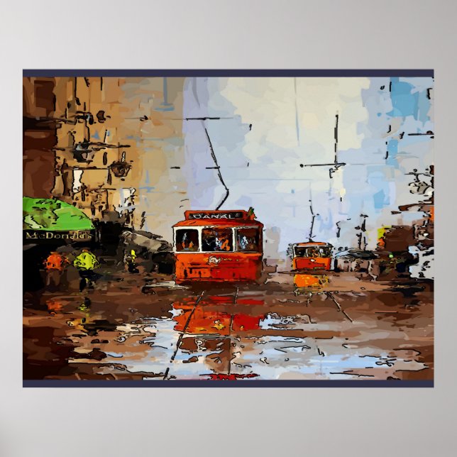 Póster Canal em Rampart, Streetcar 2 (Frente)