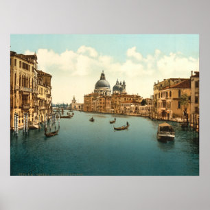 Póster Canal grande mim, Veneza, Italia