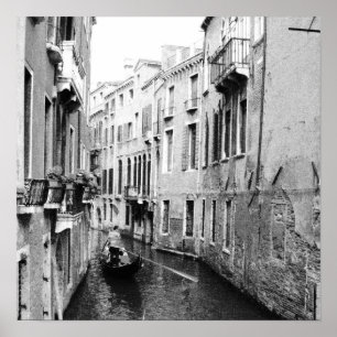 Póster Canal Venetian