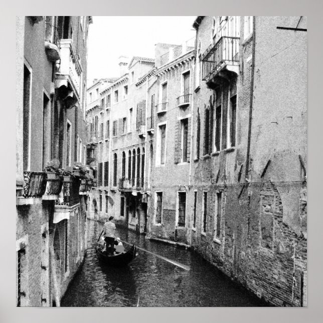 Póster Canal veneziano (Frente)