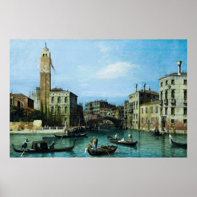 Poster Canaletto: Veneza (Frente)