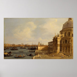 Póster Canaletto   Veneza: Saudação do della de Santa