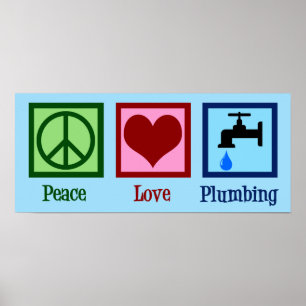 Poster Canalização do Amor de Paz