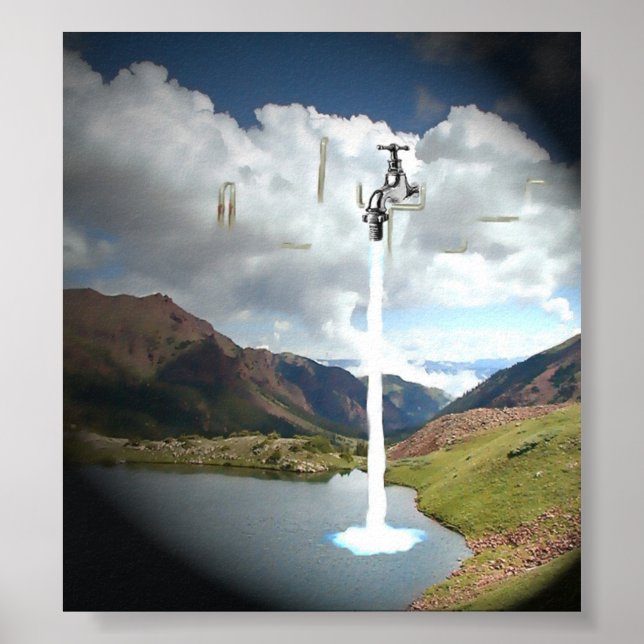 Póster canalização do céu (Frente)