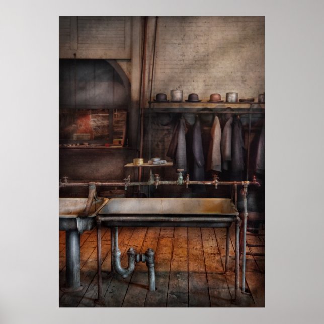 Poster Canalizador - No final do dia (Frente)