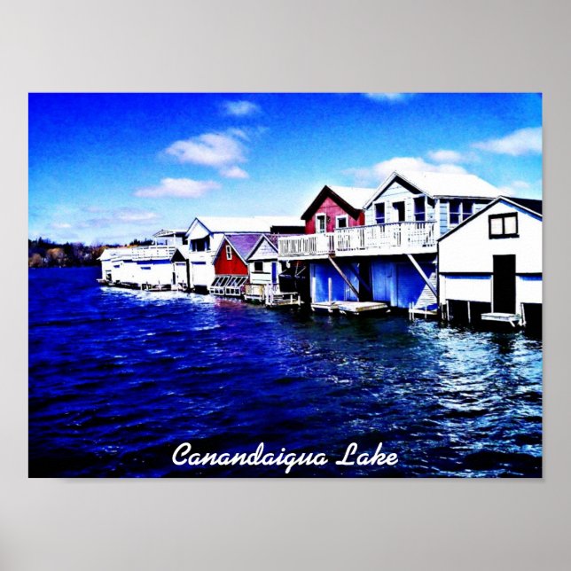 Poster Canandaigua Lake (Frente)