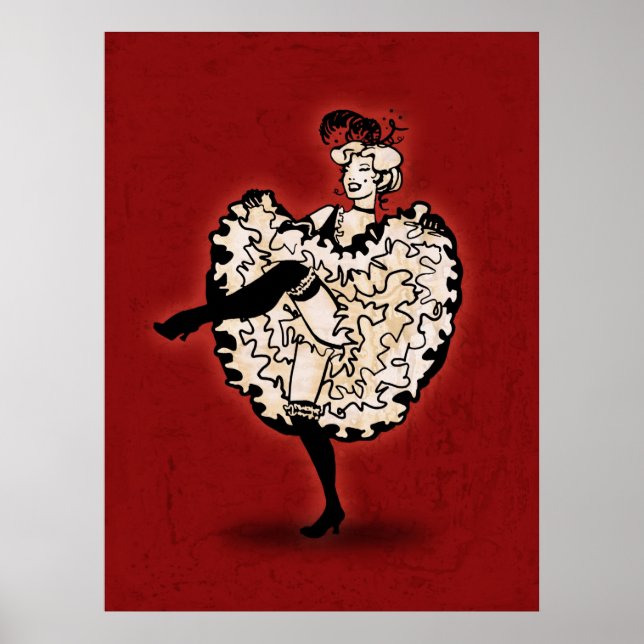 Poster Cancan Dancer (Frente)