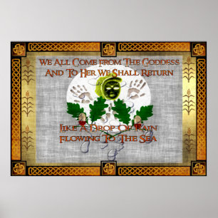 Póster Canção da deusa