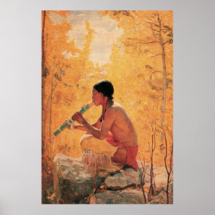 Poster Canção do Aspen, por Bert Geer Phillips