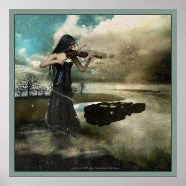 Póster Canção do mar (Frente)