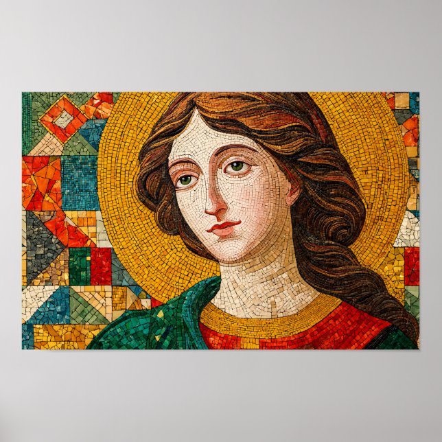 Poster Canção do Santo Cecilia (Frente)