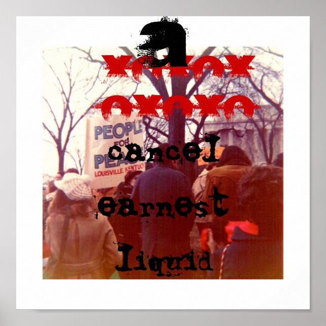 PÓSTER CANCELAR LÍQUIDO (Frente)