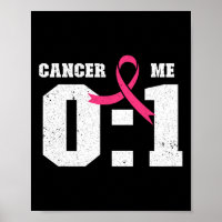 Cancer 0 Fita Rosa de Consciência do Cancer da Mam