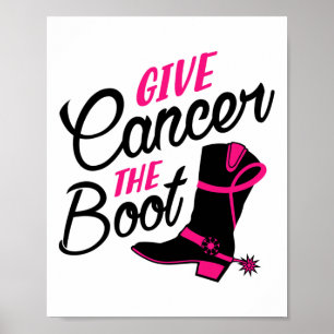 Poster Cancer A Consciência Do Cancer De Arranque