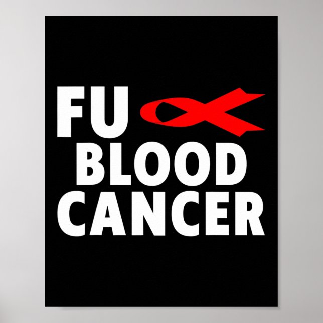 Poster Cancer - Blood Cancer Awareness 2  (Frente)