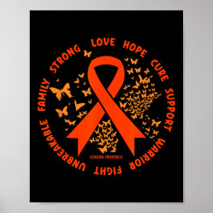 Poster Cancer - Consciência da leucemia