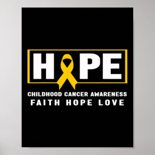Poster Cancer da infância da esperança - Cancer da infânc