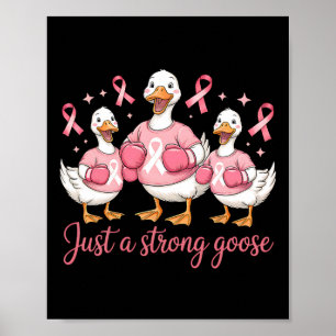 Poster Câncer Da Mama Engraçado Fita Fita Apenas Um Goos 