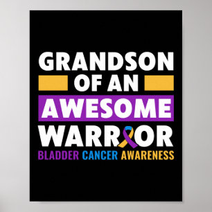 Poster Cancer De Bexiga Conhecimento Neto De Um Guerreiro