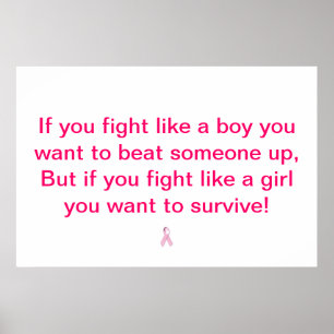 Poster Cancer de combate!