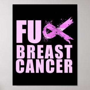 Poster Cancer De Fita Para Sensibilização Do Cancer