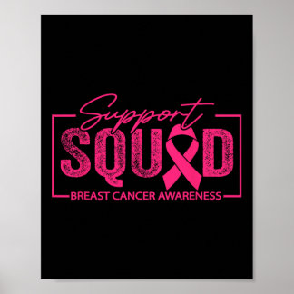 Poster Cancer de Mama de Suporte ao Guerreiro de Cancer M