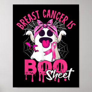 Poster Cancer De Mama É Cancer De Mama Halloween De Duas