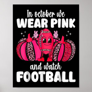Poster Cancer De Mama Em Outubro Vestimos Rosa E Olhamos 