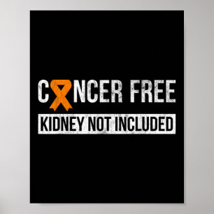 Poster Cancer de rim sem cancer não incluído
