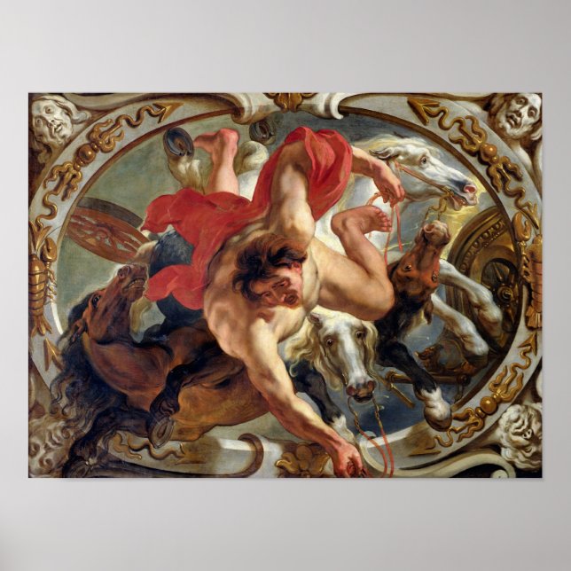 Poster Cancer, dos Sinais do Zodíaco (Frente)