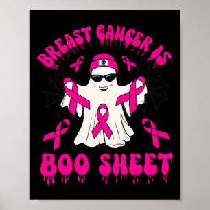 Poster Cancer É Cancer De Mama No Dia Das Bruxas