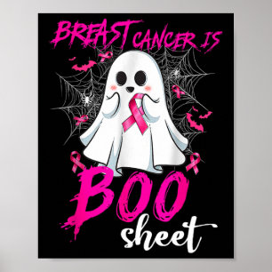 Poster Cancer É Cancer De Mama No Dia Das Bruxas