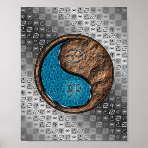 Poster Cancer e Coelho da Terra
