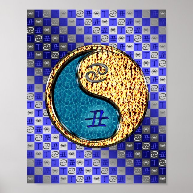 Poster Cancer e Ox de Fogo (Frente)