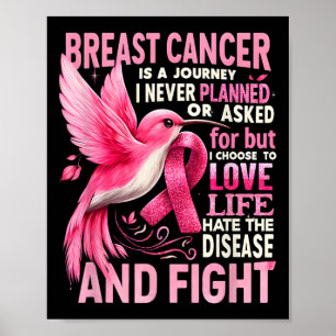 Poster Cancer É Uma Viagem Que Eu Nunca Planejei Cancer D