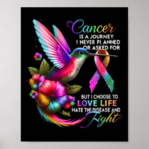 Poster Cancer É Uma Viagem Que Nunca Planejei Ou Pergunte