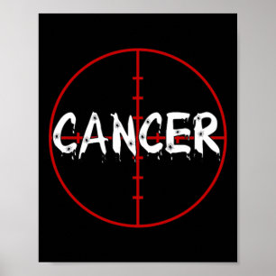 Poster Cancer na Arma Cancer Derrota Cruzada