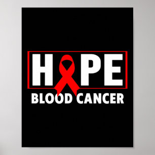 Poster Cancer Sanguíneo - Esperança para a consciência do