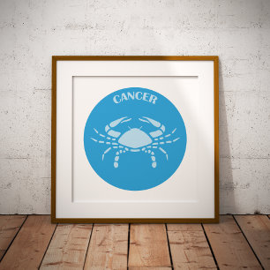 Poster Câncer, Signo do Zodíaco, Horóscopo, Astrologia