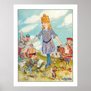 Póster Canções de Alice e seus amigos