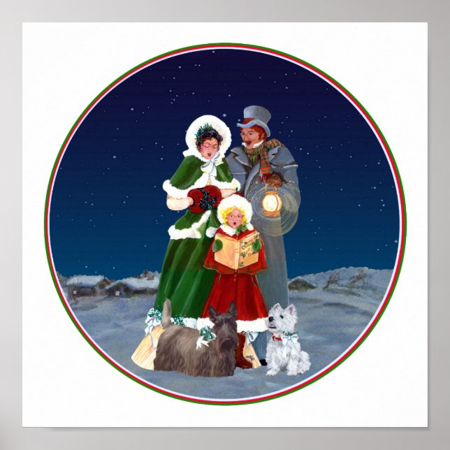 Poster Canções de Natal (Frente)